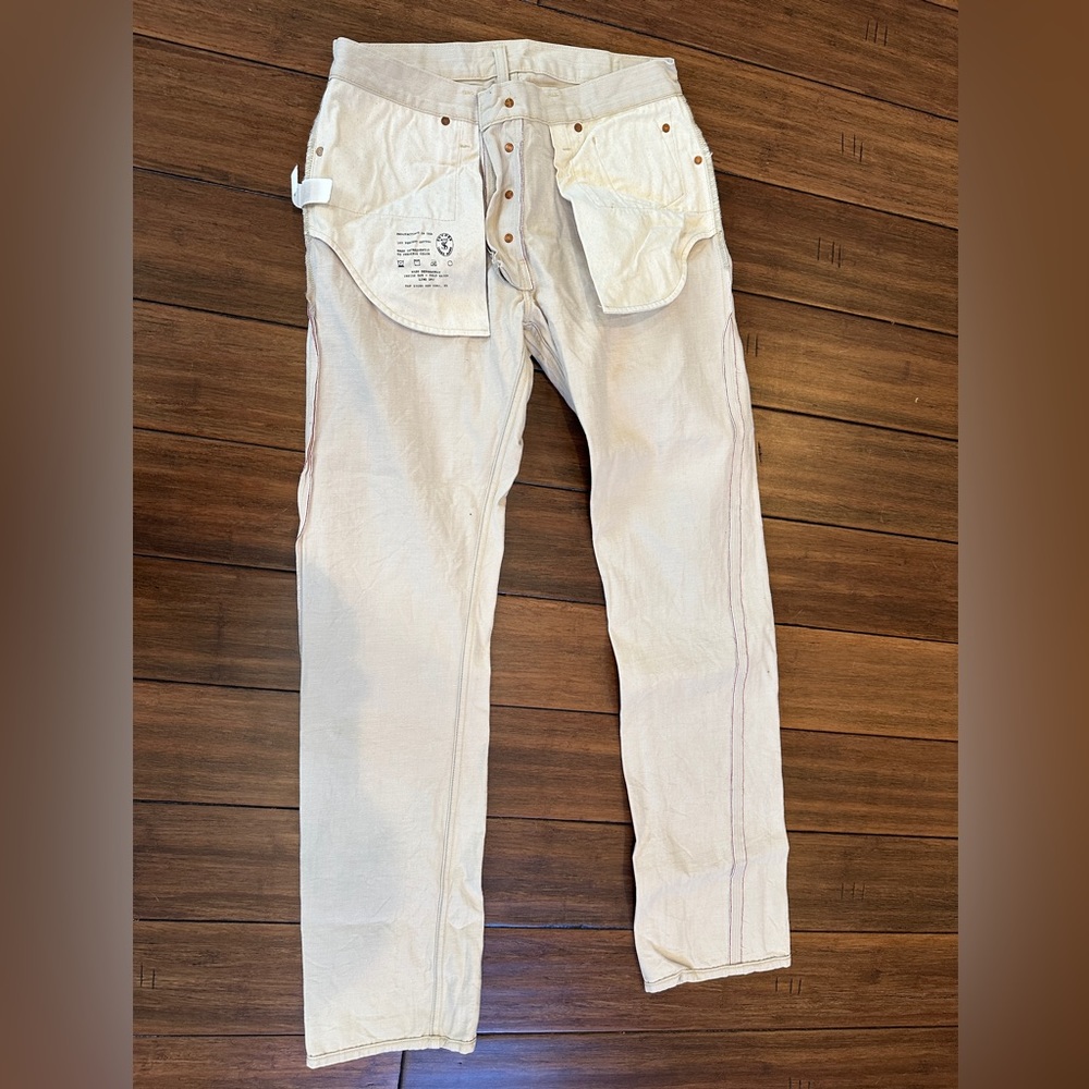 Todd Snyder “31” White Selvedge Denim Jeans